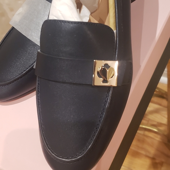 NEW kate spade shoes, size 6.5 , dark blue - Picture 2 of 6